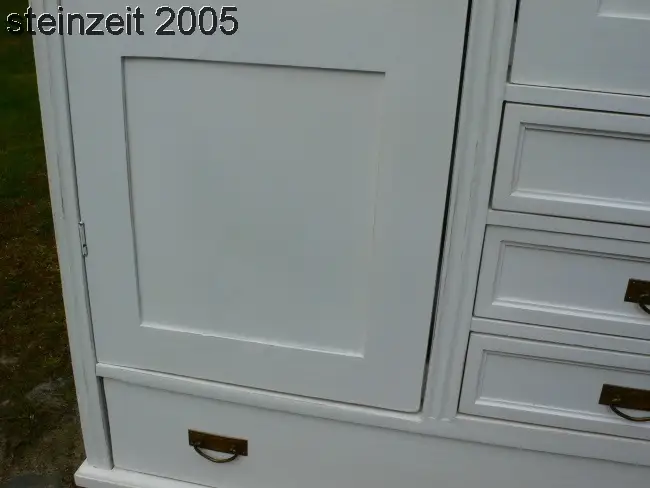 Schrank antik weiss Gründerzeit Super praktisch im Landhaus Stil um 1900 Jhd. 8