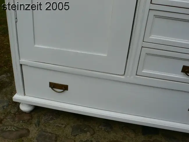 Schrank antik weiss Gründerzeit Super praktisch im Landhaus Stil um 1900 Jhd. 9