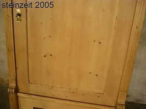 Schrank antik 1 türig Weichholz Gründerzeit ökologisch restauriert um 1900 Jhd.