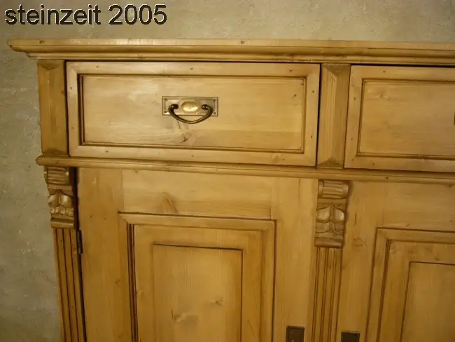 Kommode Gründerzeit antik Schrank 2 türig restauriert um 1900 Jhd.. 2