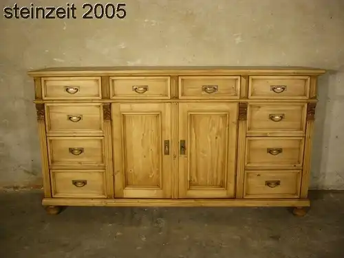 Sideboard Kommode Anrichte Ladentheke Weichholz Gründerzeit Stil