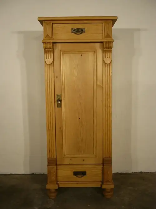 Vertiko Super Maß Weichholz Gründerzeit Schrank alt um 1900 1