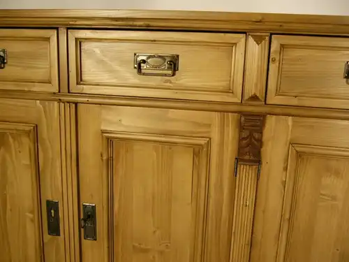 Anrichte Sideboard Weichholz Theke Kommode Kasten Ladenschrank