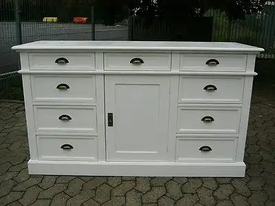 Sideboard Anrichte Landhaus Theke Raumteiler Shabby Look