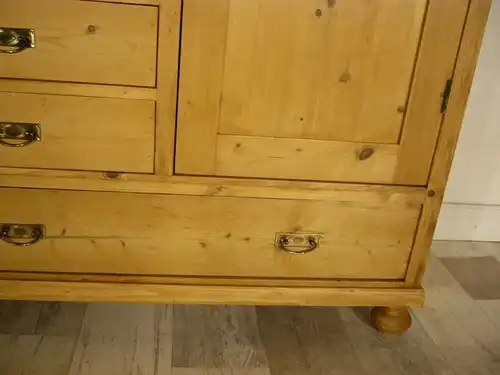 Schrank Weichholz Jugendstil super praktisch Kommode antik um 1900 Jhd.