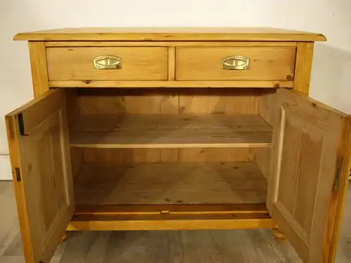 Kommode Jugendstil Weichholz antik Sideboard Schrank um 1900 Jhd.