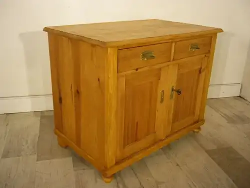 Kommode Jugendstil Weichholz antik Sideboard Schrank um 1900 Jhd.