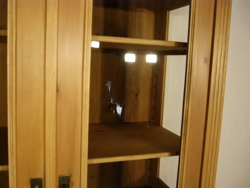 Vitrine Weichholz Gründerzeit antik 3 seitig verglast um 1900 Jhd. 3