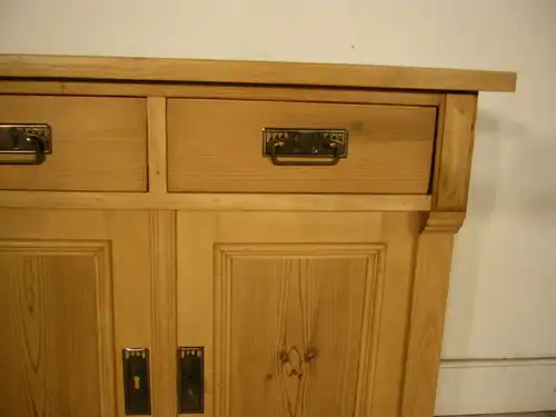 Kommode Jugendstil antik Weichholz Sideboard um 1900 Jhd.