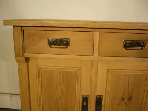 Kommode Jugendstil antik Weichholz Sideboard um 1900 Jhd.