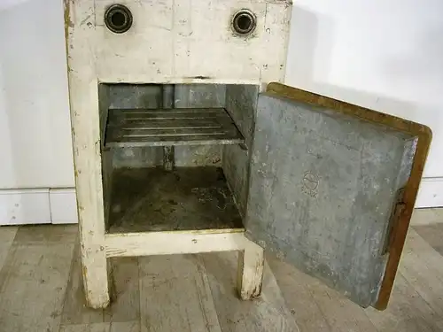 Kühlschrank Eisschrank antik Kommode um 1920 Kuriosum