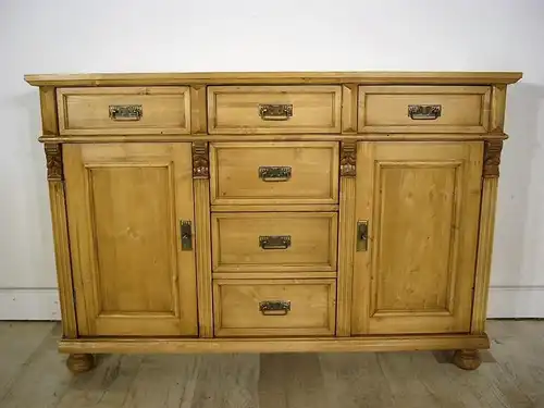 Anrichte Sideboard Weichholz Gründerzeit Stil Schrank Kommode