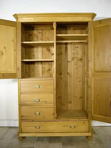 Schrank Super praktisch Weichholz Jugendstil um 1900 Jhd.