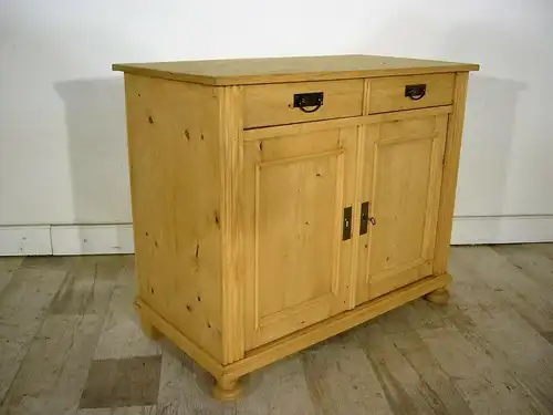 Kommode Jugendstil antik 2 türig Weichholz Schrank um 1900 Jhd.