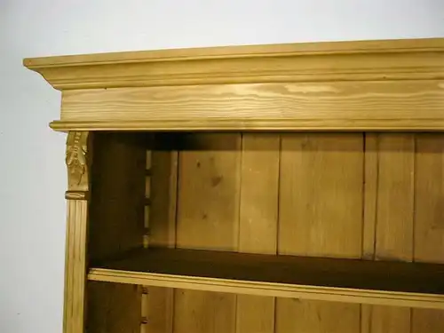 Regal Weichholz Bücherregal antik um 1900 Jhd.