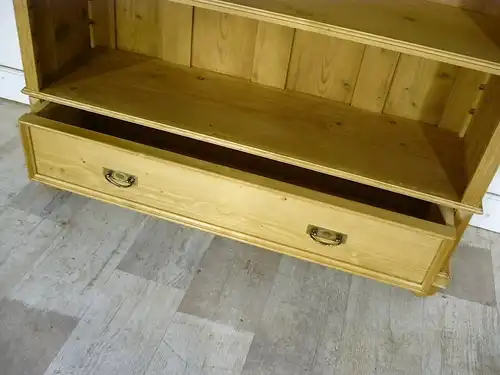 Regal Weichholz Bücherregal antik um 1900 Jhd.
