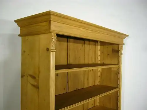 Regal Weichholz Bücherregal antik um 1900 Jhd.