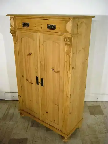 Vertiko Gründerzeit Weichholz Schrank Regal antik um 1900 Jhd.