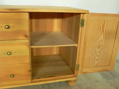 Kommode Jugendstil antik Weichholz Anrichte Schrank um 1900 Jhd.