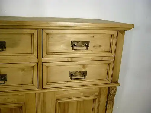 Anrichte Highboard Weichholz im Gründerzeit Stil Kommode