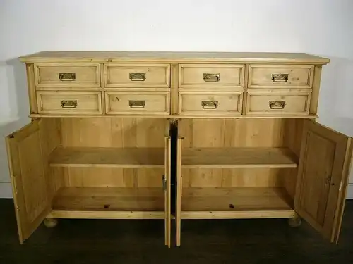 Anrichte Highboard Weichholz im Gründerzeit Stil Kommode