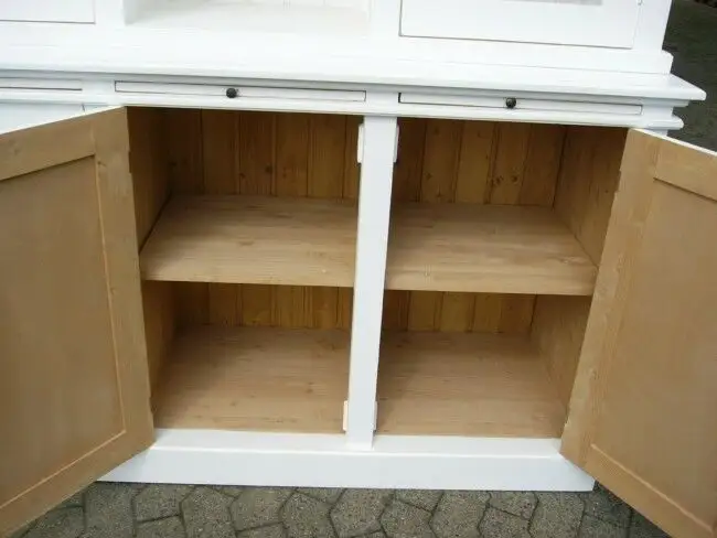 Vitrine Verkaufsvitrine Glas Schrank Sammlervitrine Landhaus 10