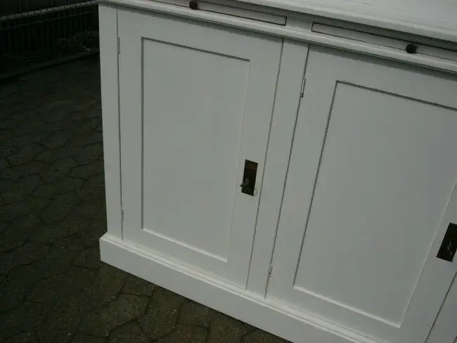 Vitrine Verkaufsvitrine Glas Schrank Sammlervitrine Landhaus 6