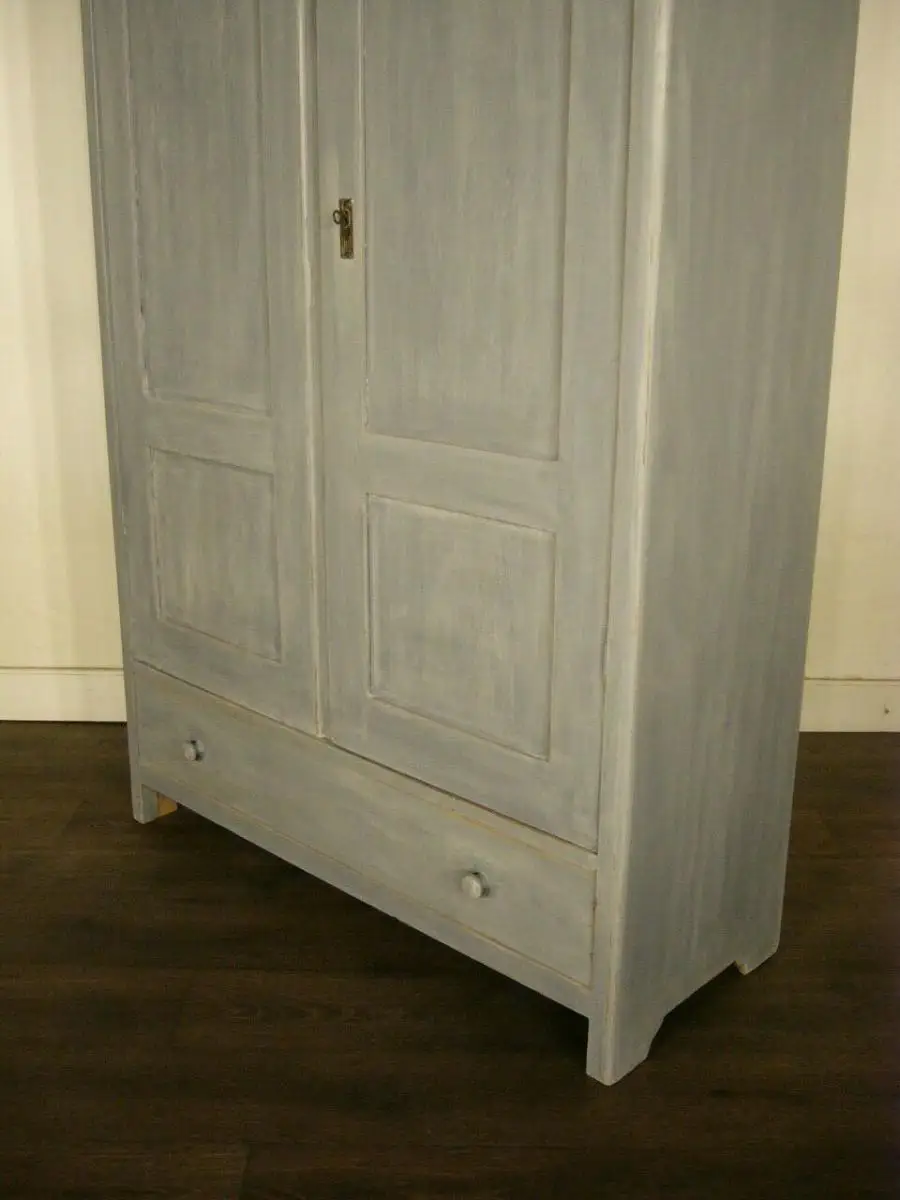 Schrank Jugendstil im Shabby Chic Look restauriert um 1900 Jhd. 10