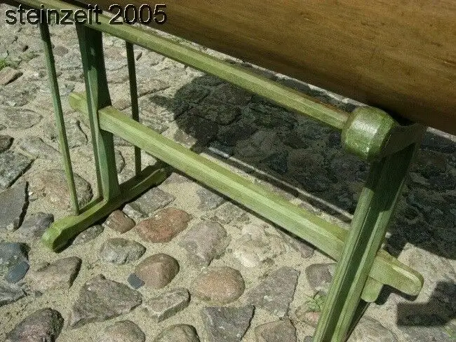 Mulde Mulle Molde Backmolle restauriert antik mit Ständer um 1900 Jhd Lindenholz 4
