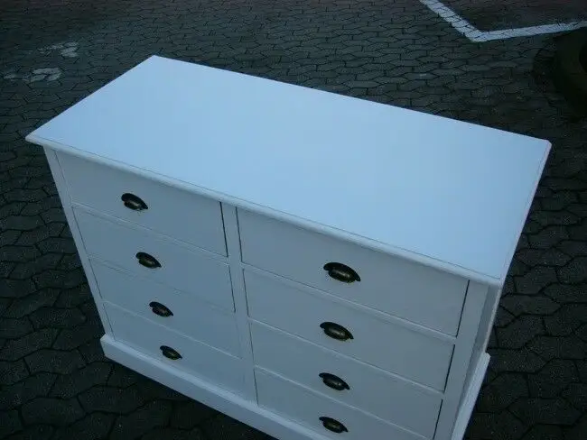 Kommode Apotheker Schrank Schubladenkommode im Shabby Chic 4