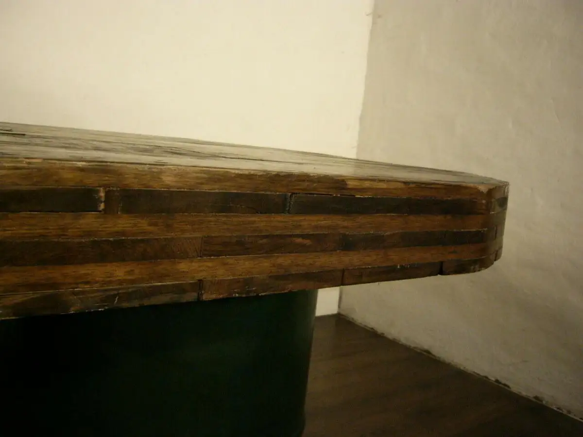 Tisch alt Kneipentisch super selten original Industrie Style um 1950 Jhd. 4