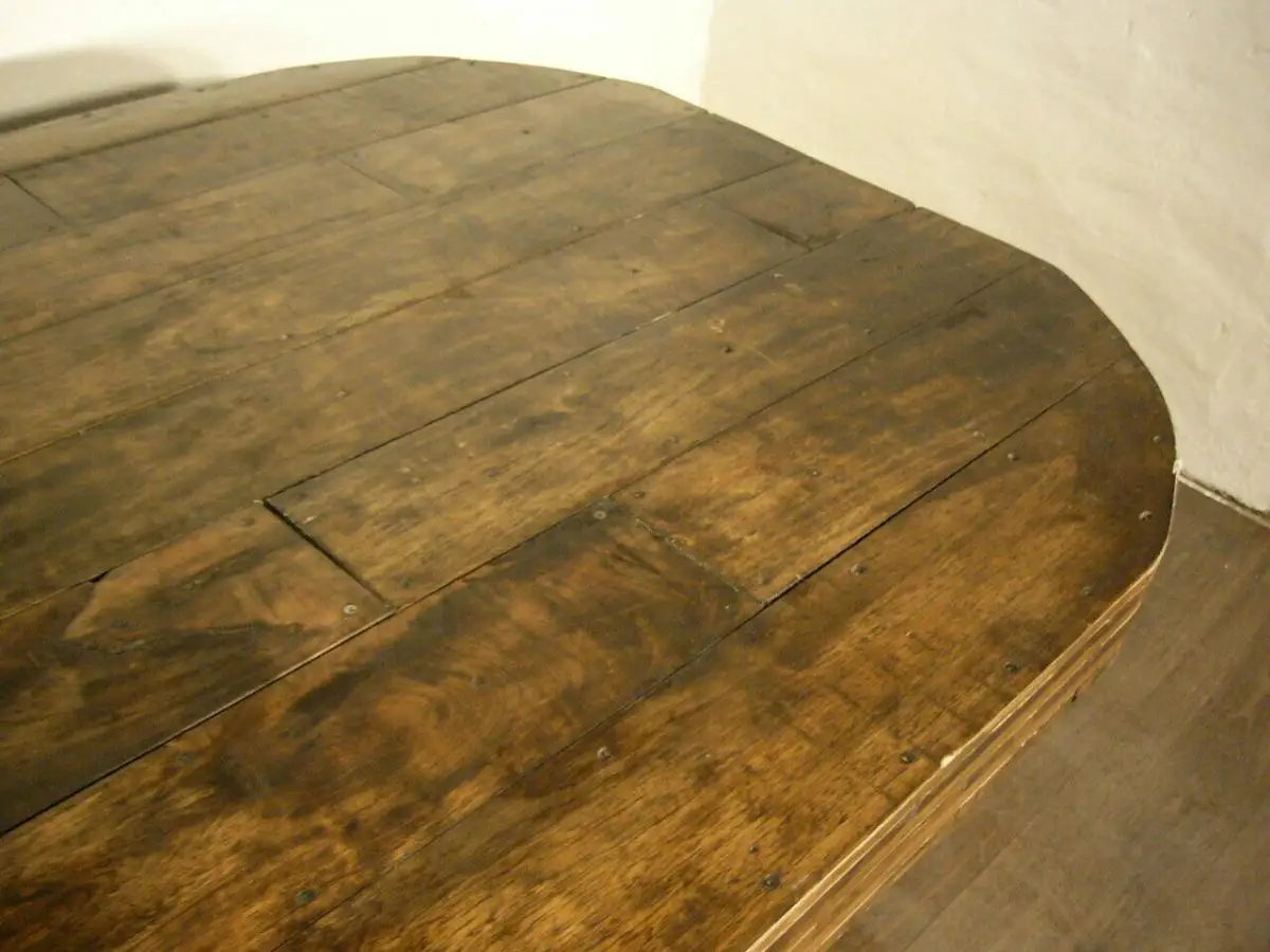 Tisch alt Kneipentisch super selten original Industrie Style um 1950 Jhd. 9