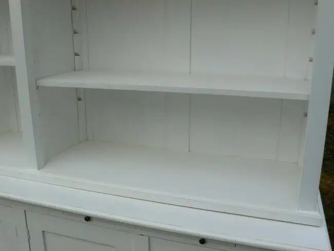 Ladenvitrine Ladenwand Vitrine Verkaufsvitrine weiß 250 cm lang 6