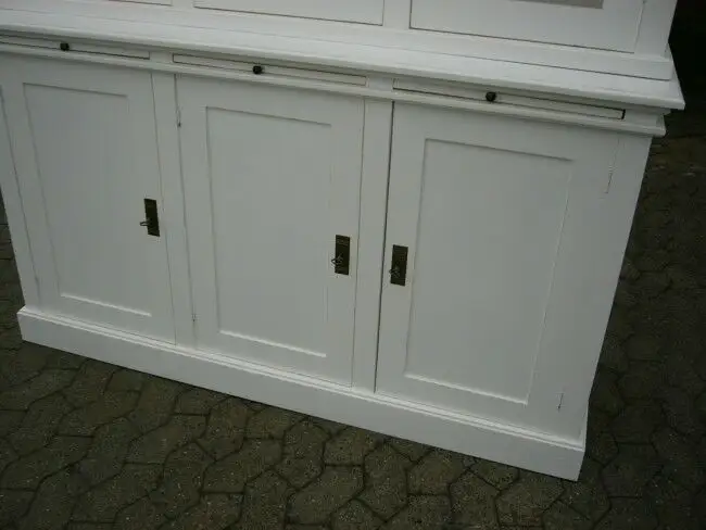 Vitrine Aufsatzvitrine Kommode Schrank im Shabby Look Fantastisch 1