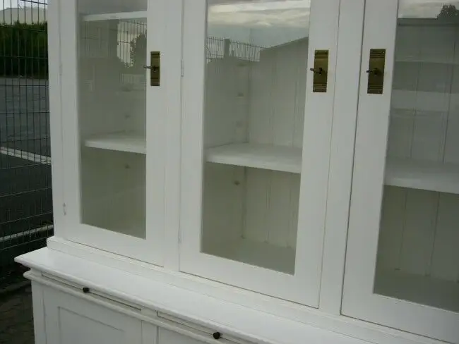 Vitrine Aufsatzvitrine Kommode Schrank im Shabby Look Fantastisch 9