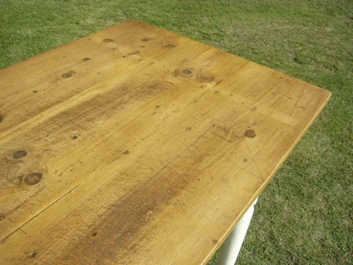 Tisch Esstisch 200 cm lang antik Gründerzeit im Shabby Look um 1900 Jhd. 1