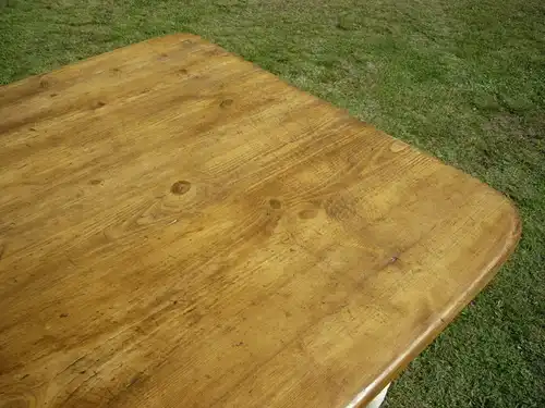 Tisch Gründerzeit Gesindetisch Klostertisch antik im Shabby Look um 1900 Jhd.