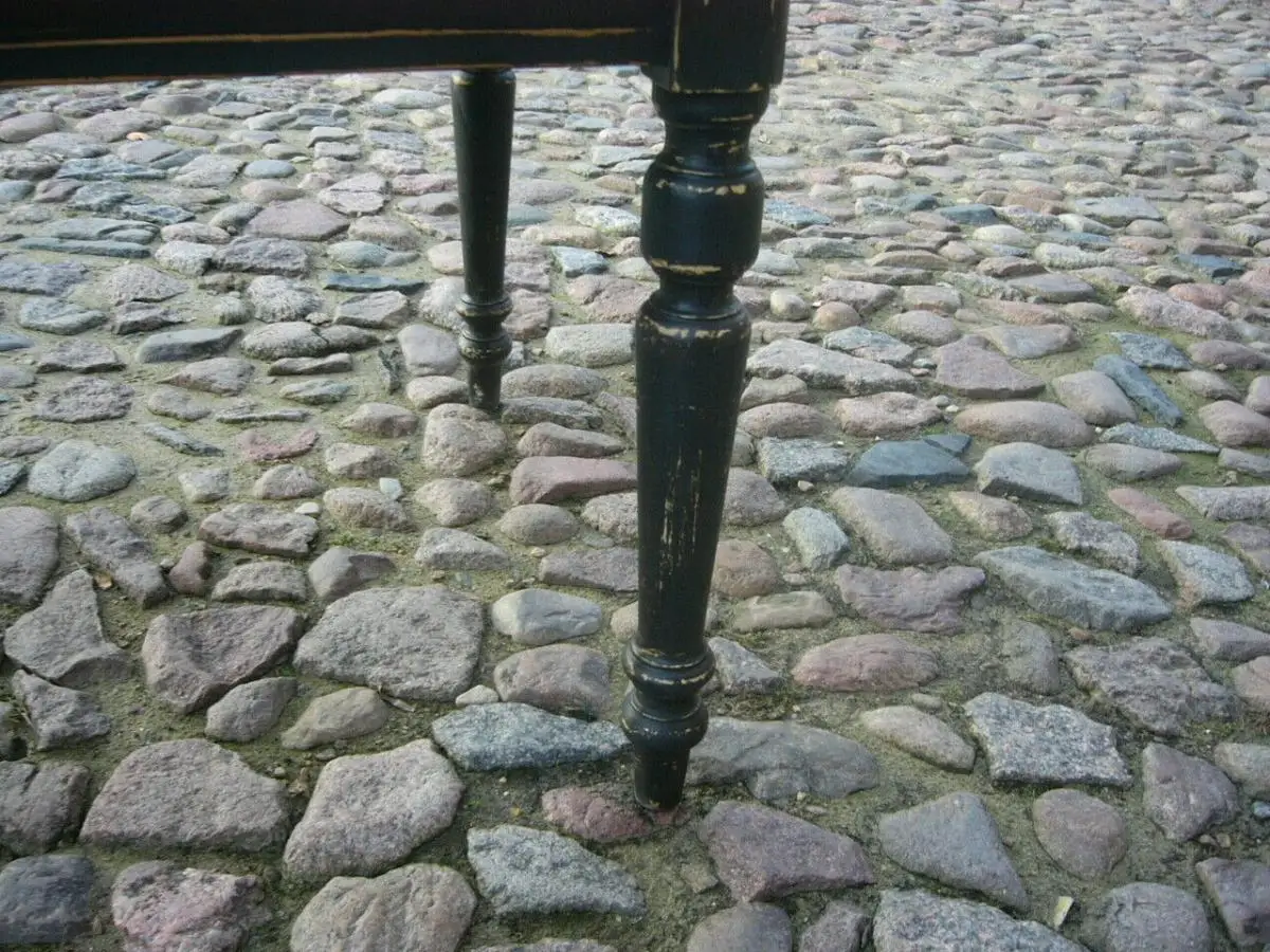 Tisch 197 cm lang antik Weichholz restauriert Gründerzeit um 1900 Jhd. 6