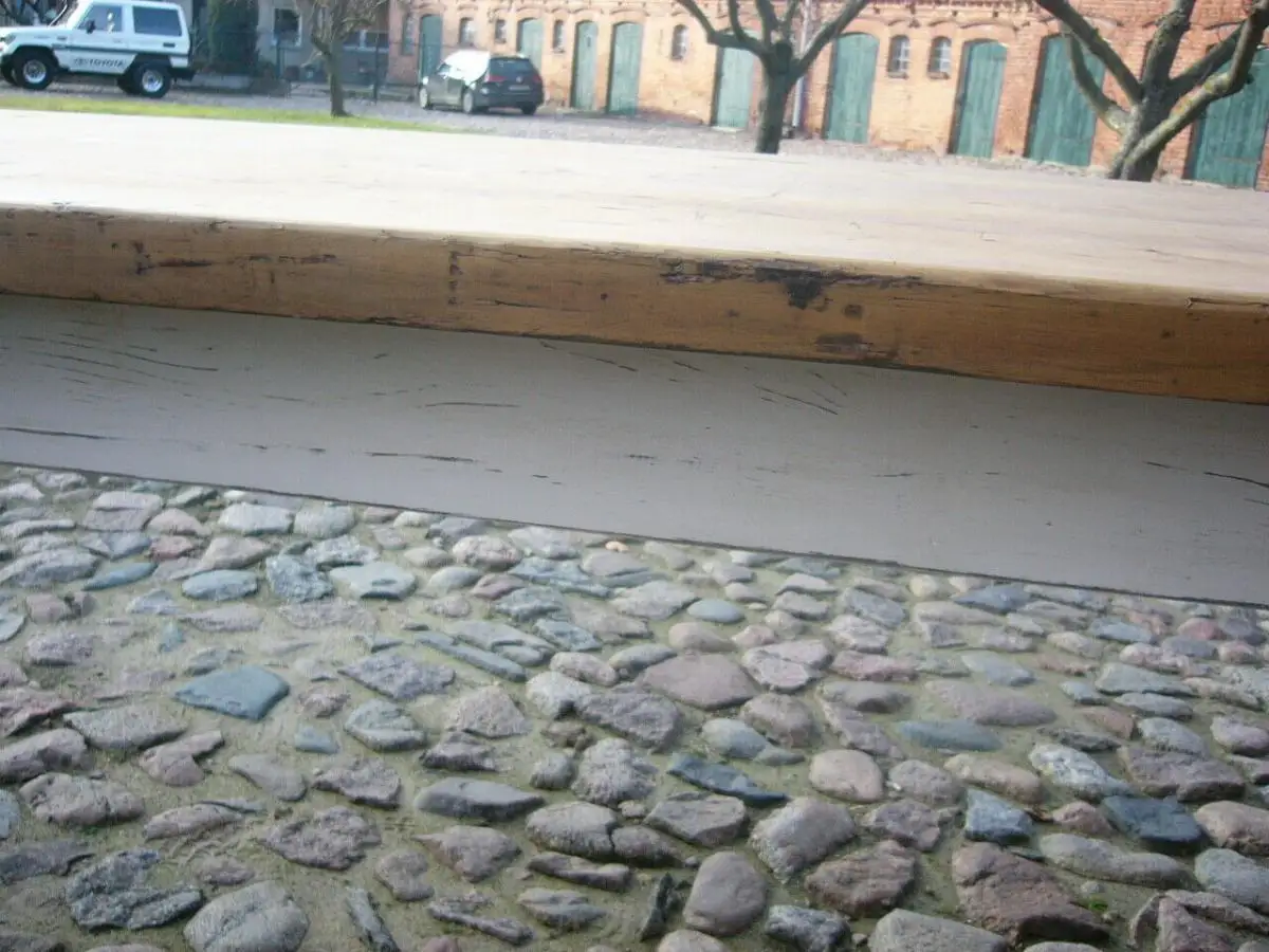 Gründerzeit Tisch antik 236 cm lang Klostertisch Weichholz um 1900 Jhd. 4