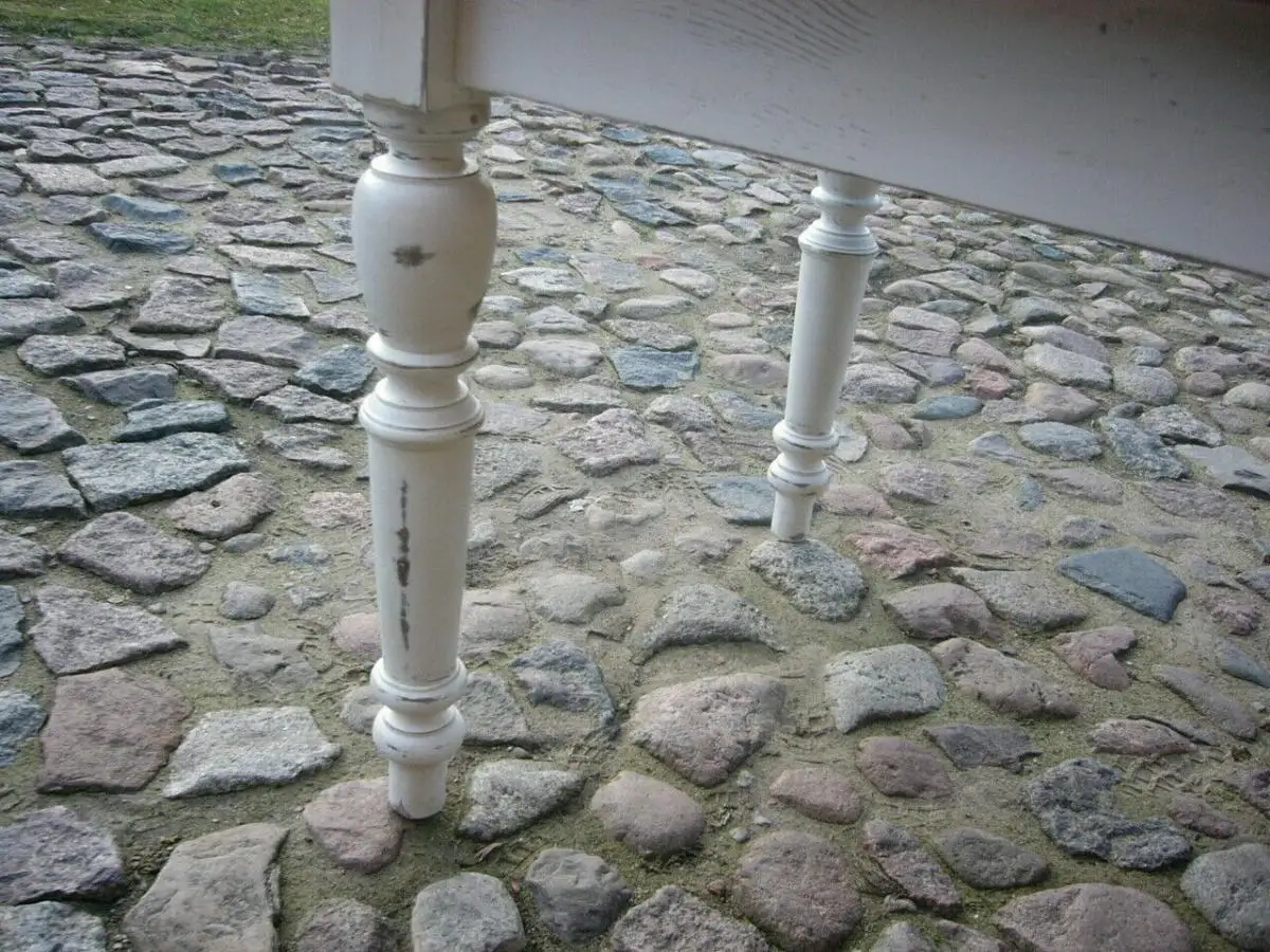 Gründerzeit Tisch antik 236 cm lang Klostertisch Weichholz um 1900 Jhd. 6