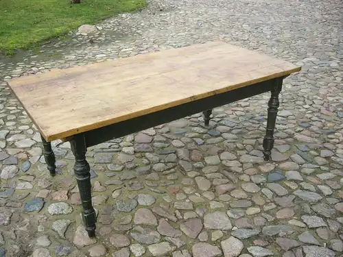 Tisch Gesindetisch antik Weichholz Gesindetisch Traummaß um 1900 Jhd.