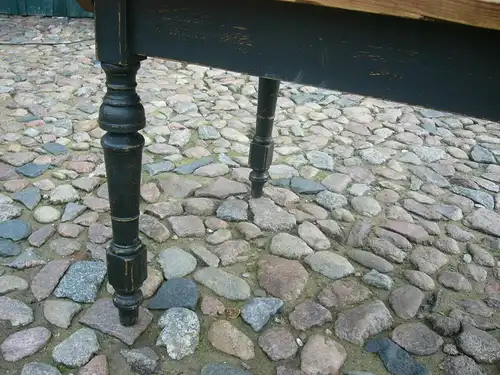 Tisch Gesindetisch antik Weichholz Gesindetisch Traummaß um 1900 Jhd.