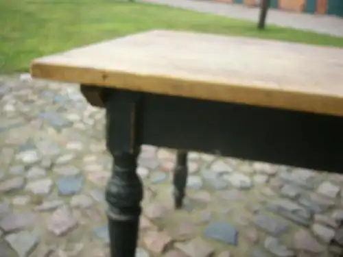 Tisch Gesindetisch antik Weichholz Gesindetisch Traummaß um 1900 Jhd.