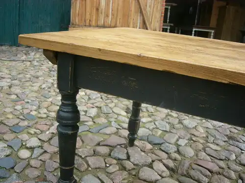 Tisch Gesindetisch antik Weichholz Gesindetisch Traummaß um 1900 Jhd.