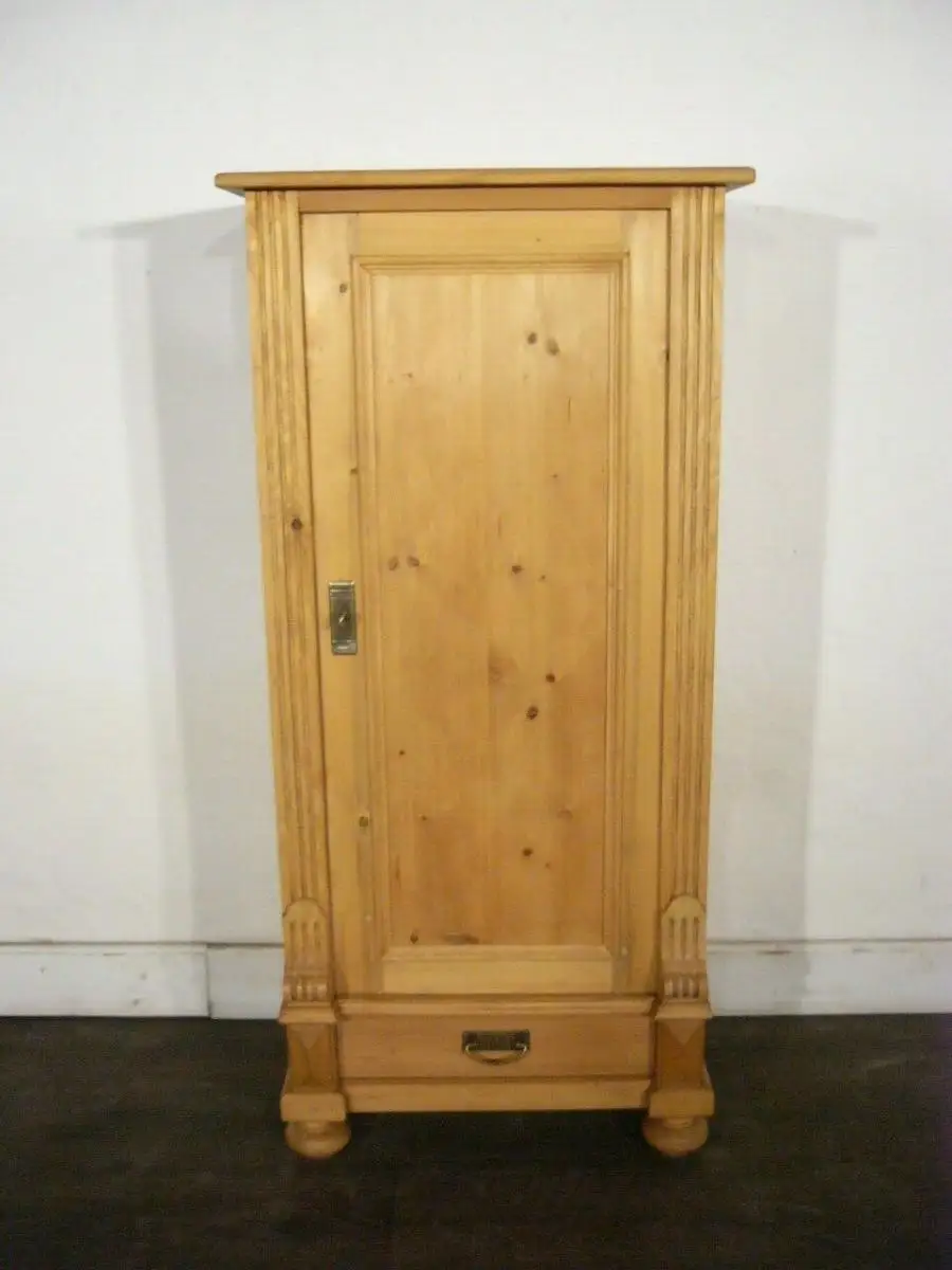 Vertiko antik Weichholz super schmal Gründerzeit um 1900 Jhd. 0