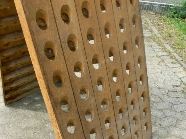 Champagner Rüttler antik original für 120 Flaschen aus Paris um 1950 Jhd. 6