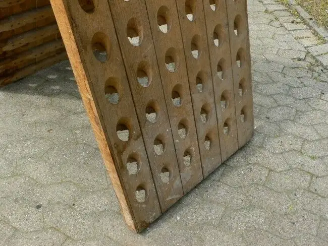 Champagner Rüttler antik original für 120 Flaschen aus Paris um 1950 Jhd. 7