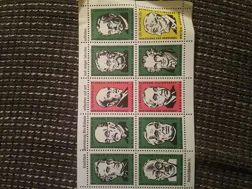 Sammelmarken Förderer des deutschen blinden Hilfswerkes Persönlichkeiten 1c