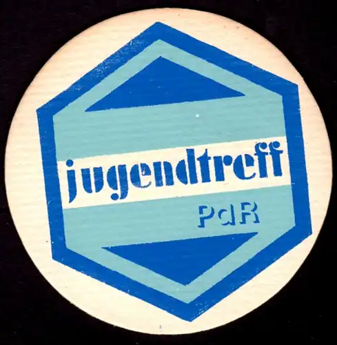 \"Palast der Republik\" - DDR-Bierdeckel aus dem \"Jugendtreff\" im Palast -