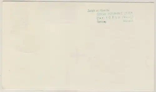 Berlin  - XI. FIPCO-Kongress 1960 Lupo-Sonderkarte SST n. Lorch Sonderflug